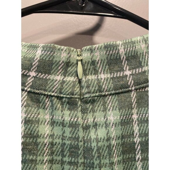 Isaac Mizrahi Live! Green Jacquard Dress – 1X Petite - Picture 6 of 8